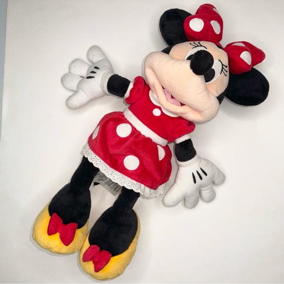 MINNIE MOUSE DISNEY MERCHANDISE STUFFED ANIMAL PLUSHIE TOY KIDS - Picture 1 of 13